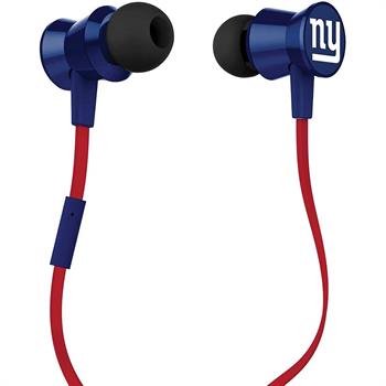 iHip NFL Earbuds with Mic, NY Giants