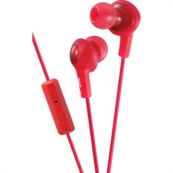JVC "Gumy Plus" In-Ear Headphones with Mic & Remote