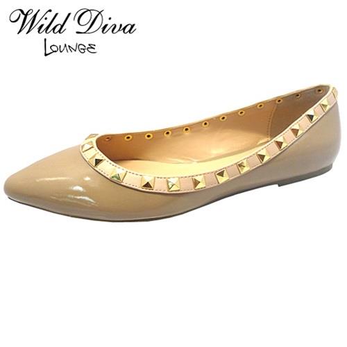 Legend Footwear Inc - Wild Diva Lounge PIPPA-36 CASUAL BALLERINA FLATS